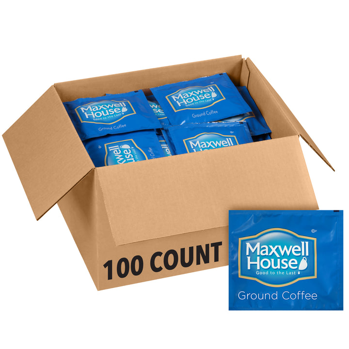 Maxwell House Filter Pack Ground Coffee-4.38 lb.-1/Case