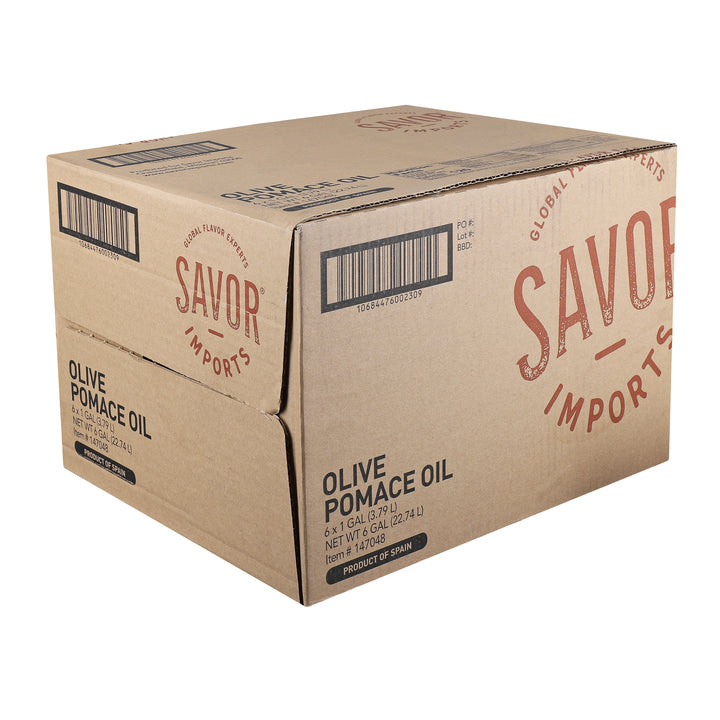 Savor Imports Olive Pomace Oil Tin-1 Gallon-6/Case