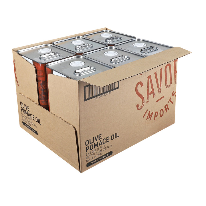 Savor Imports Olive Pomace Oil Tin-1 Gallon-6/Case