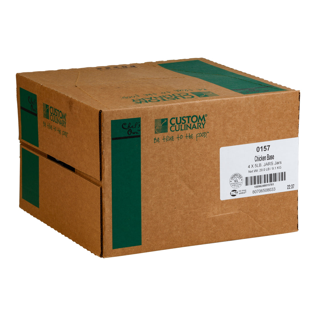 Chef's Own No Msg Select Chicken Base-5 lb.-4/Case