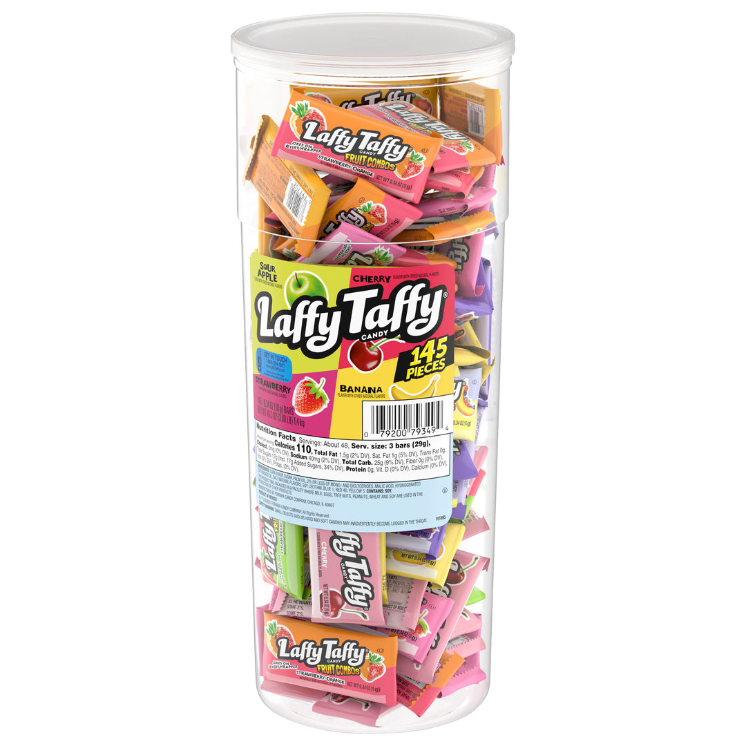 Laffy Taffy Assorted Club Pack Taffy-49.3 oz.-8/Case