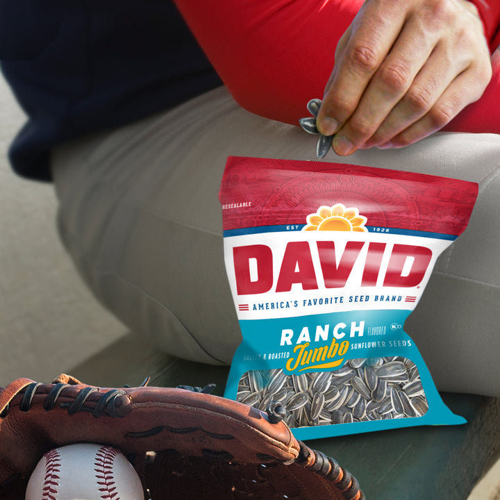 David Ranch In-Shell Sunflower Seeds-5.25 oz.-12/Case