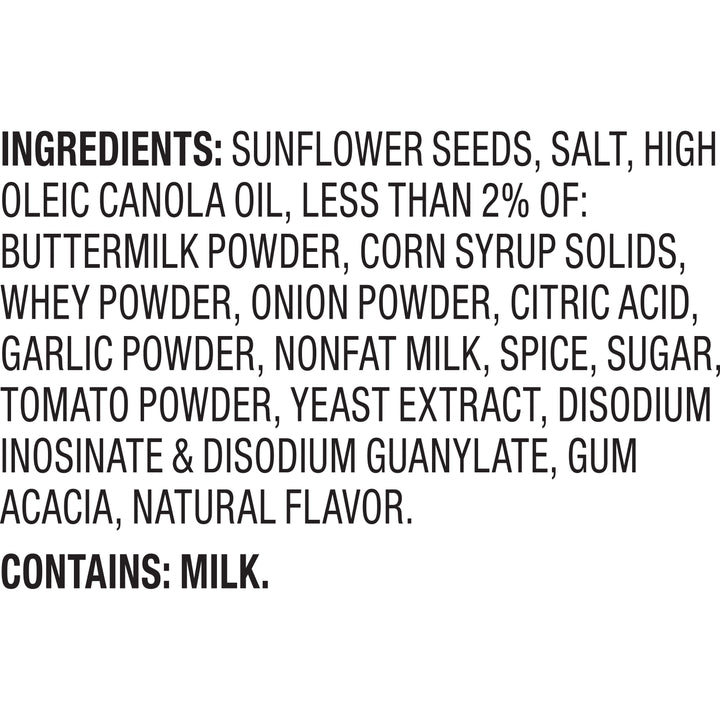 David Ranch In-Shell Sunflower Seeds-5.25 oz.-12/Case