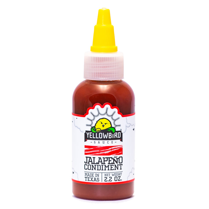 Yellowbird Foods Jalapeno Hot Sauce Bottle-2.2 oz.-12/Box-2/Case