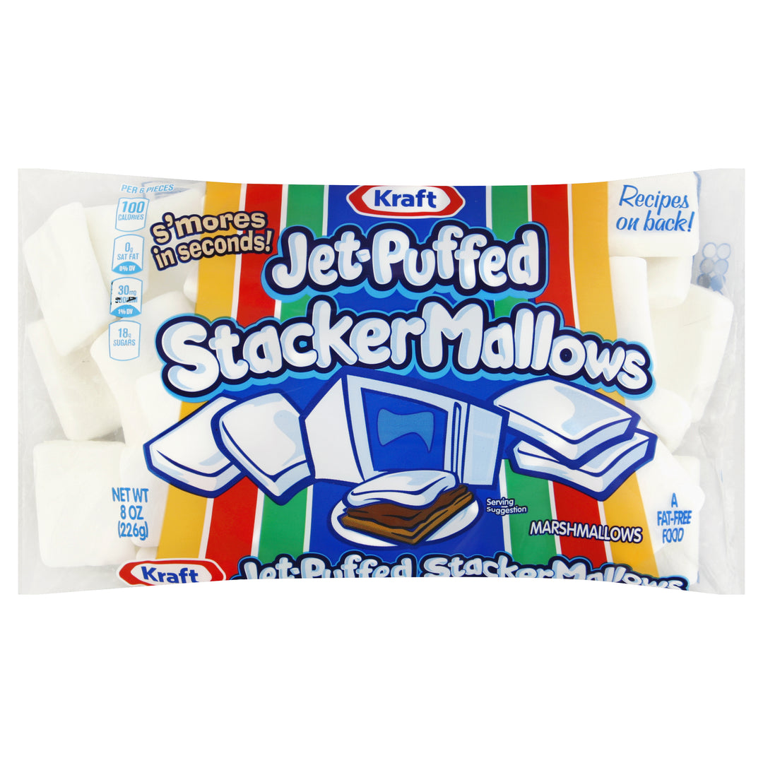 Jet-Puffed Marshmallow Stacker-8 oz.-16/Case