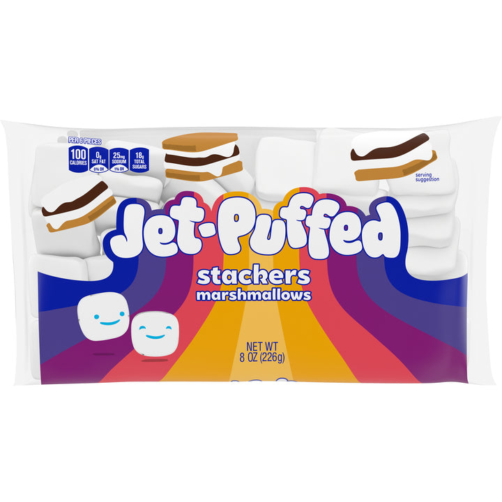 Jet-Puffed Marshmallow Stacker-8 oz.-16/Case