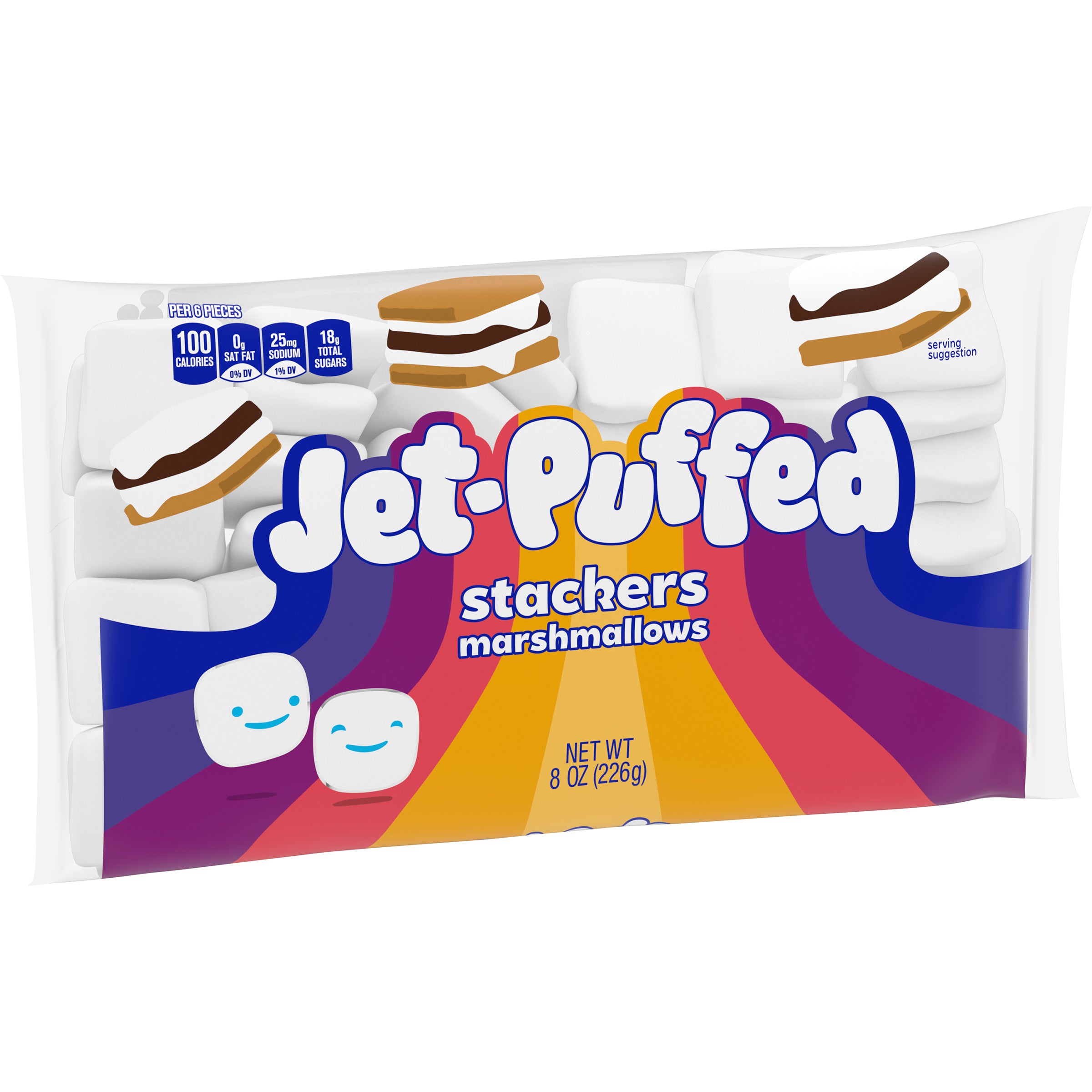 Jet-Puffed Marshmallow Stacker-8 oz.-16/Case MPN# 10600699001066