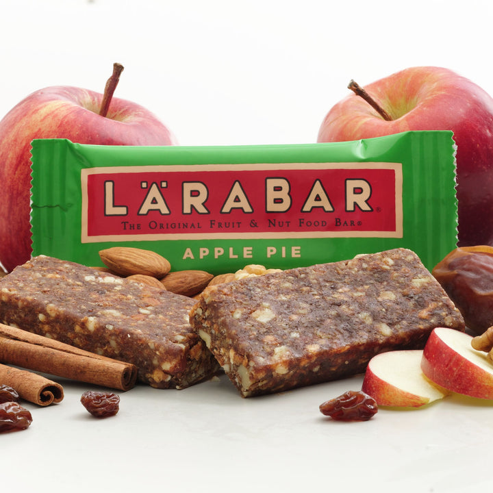 Larabar Non Gmo Dairy Free Vegan Gluten Free Soy Free Kosher Apple Pie Bar-25.6 oz.-4/Case
