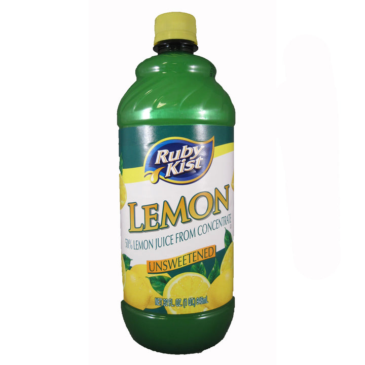 Ruby Kist Lemon Juice-32 fl oz.s-12/Case