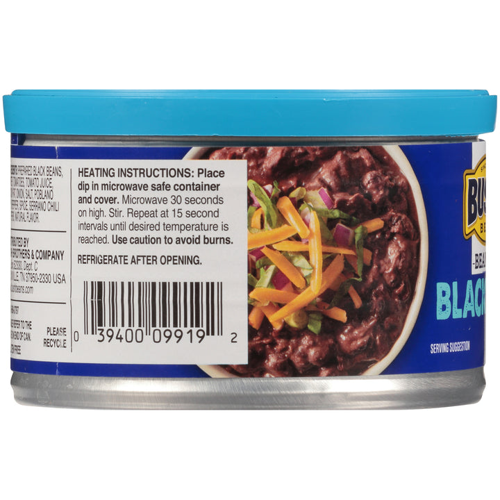 Bush's Best Black Bean Dip-9.5 oz.-12/Case