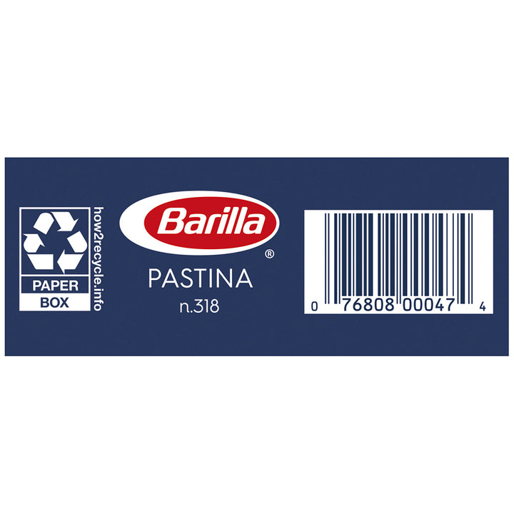 Barilla Pastina Pasta-12 oz.-16/Case