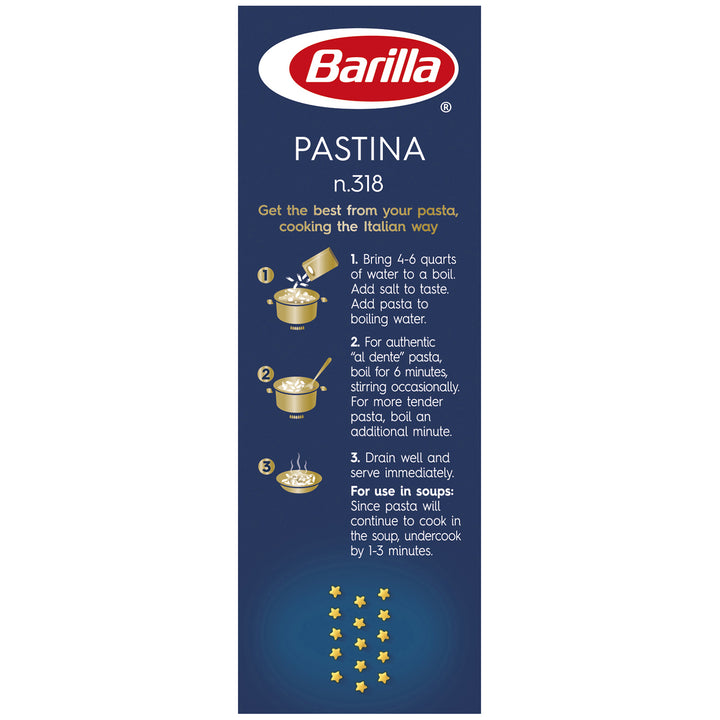Barilla Pastina Pasta-12 oz.-16/Case