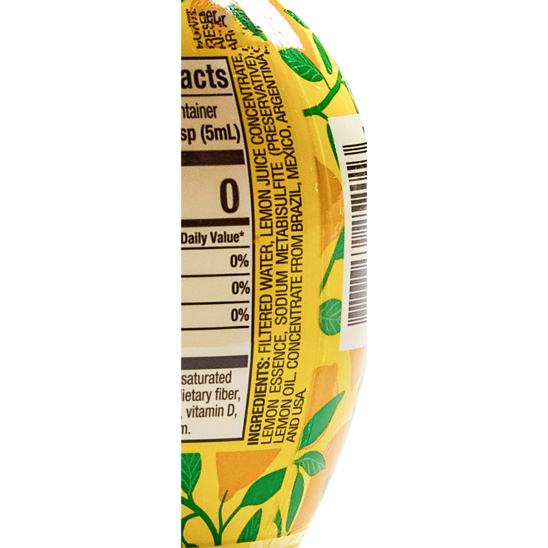 Fresh Gourmet Lemon Juice Squeeze Bottle-4.5 oz.-24/Case