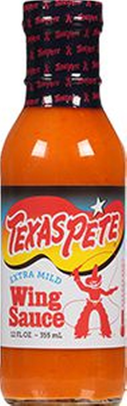 Texas Pete Extra Mild Wing Sauce-12 fl oz.s-12/Case