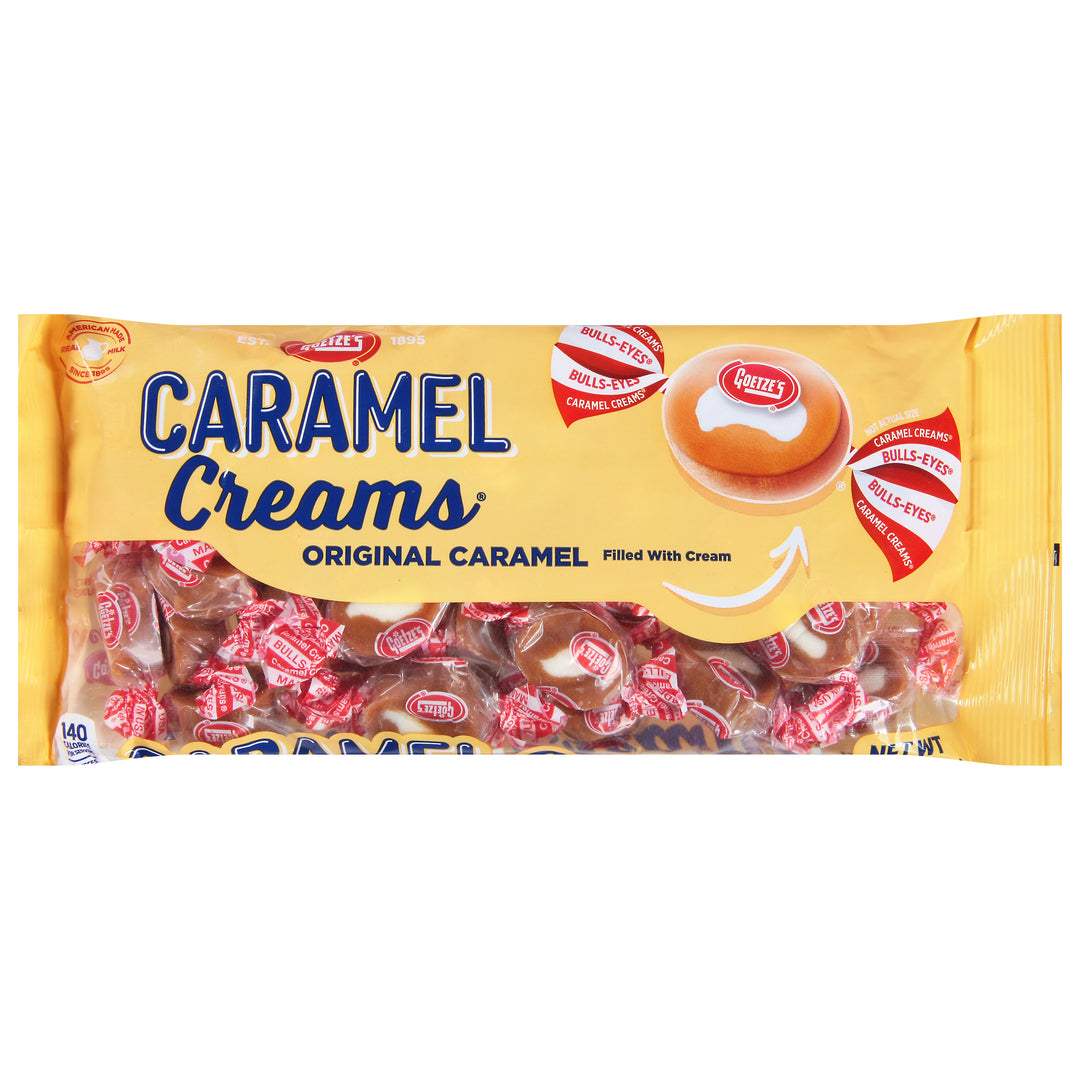 Goetze Candy Caramel Creams-12 oz.-12/Case
