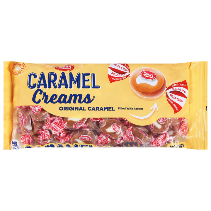 Goetze Candy Caramel Creams-12 oz.-12/Case