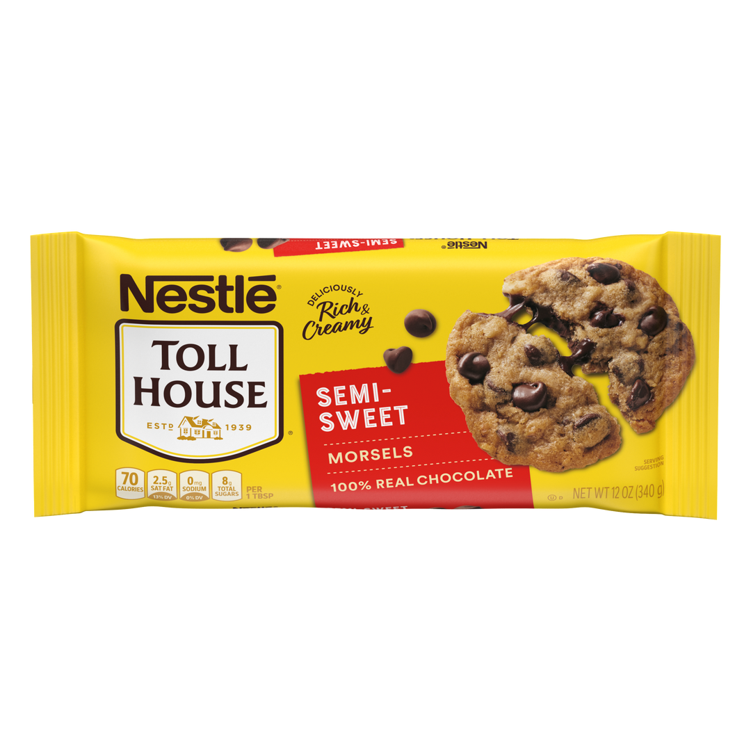 Tollhouse Toll House Semi Sweet Morsels-12 oz.-24/Case