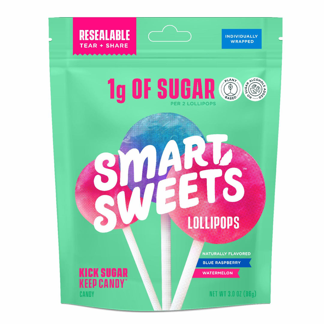 Smartsweets Lollipops-3 oz.-10/Case