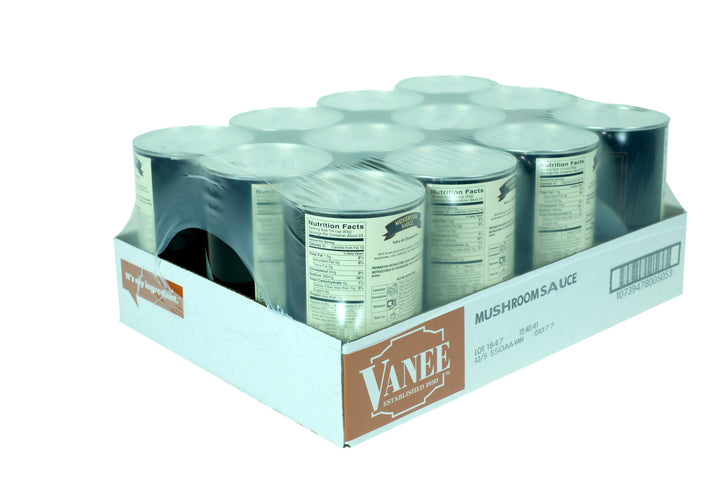 Vanee Mushroom Sauce-50 oz.-12/Case