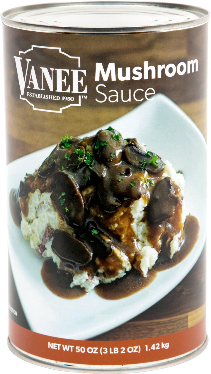Vanee Mushroom Sauce-50 oz.-12/Case