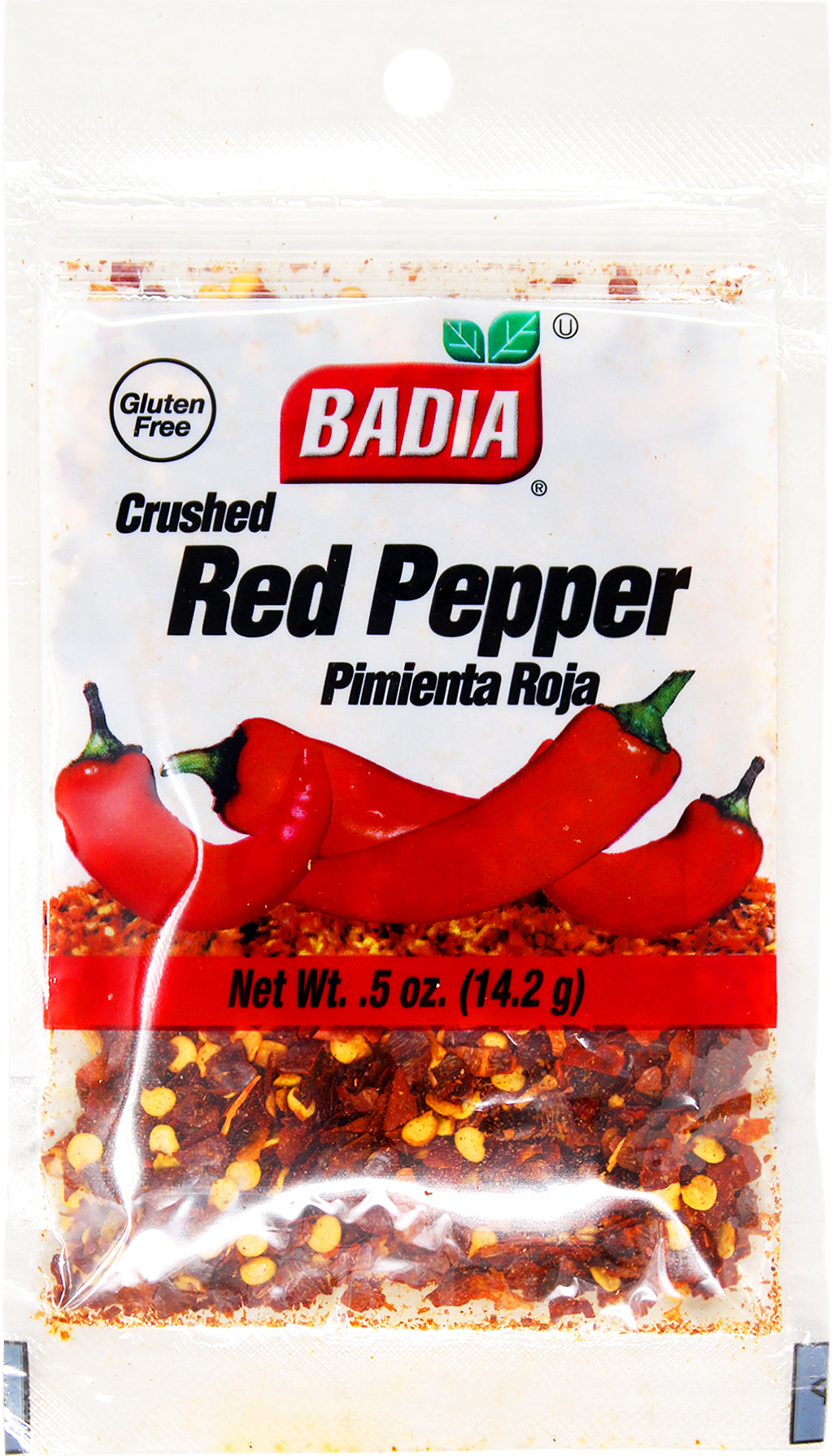 Badia Crushed Red Peppers-0.5 oz.-12/Box-48/Case