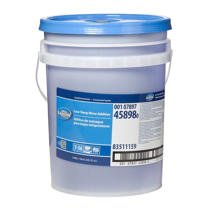 Luster Professional Low Temp Rinse Aid Concentrate Closed Loop-5 Gallon-1/Case