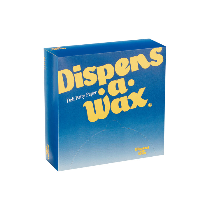 Dispens-A-Wax Patty Paper Dispens-A-Wax 6 X 6 X 0.875"-1000 Count-10/Case