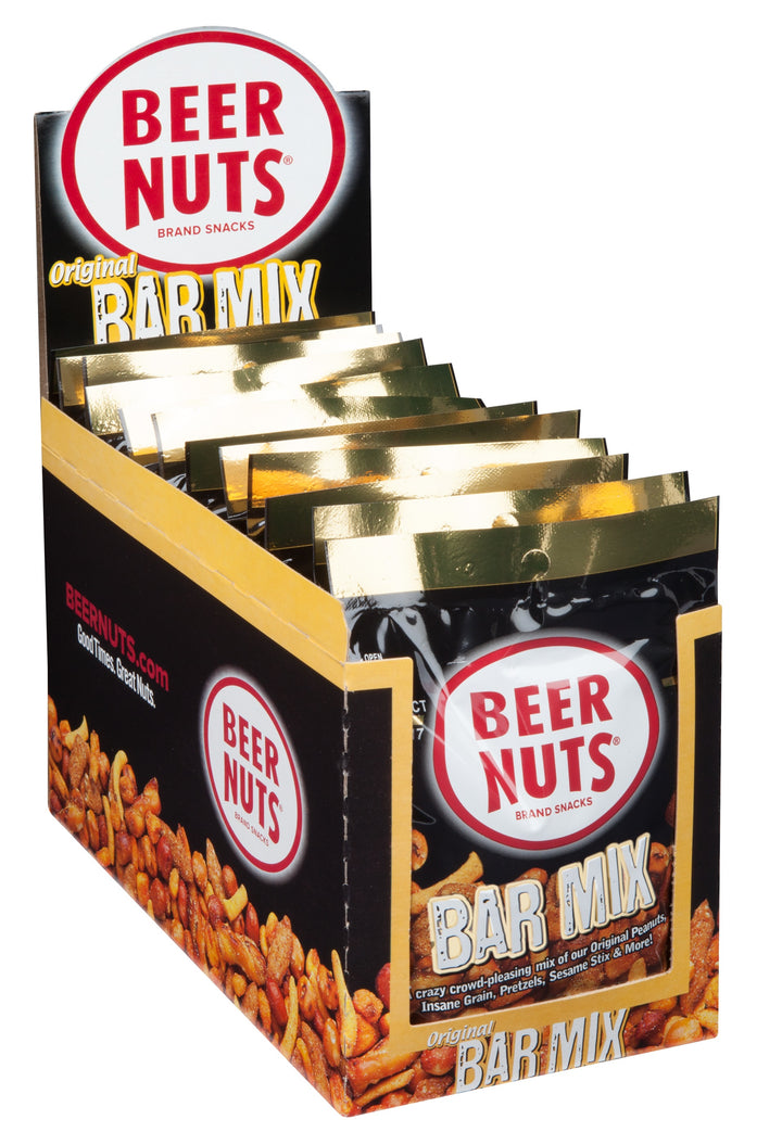 Beer Nuts Brand Snacks Bar Mix Mid Size 48/1.9 Oz.