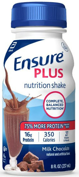 Ensure Plus Chocolate 8 oz.-8 fl oz.s-6/Box-4/Case