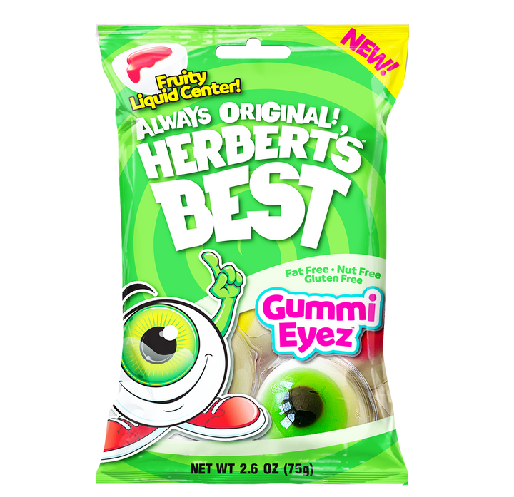 Herbert's Best Of Gummi Eyez-12 Bags/Display Ready Case-2.6 oz.-12/Case