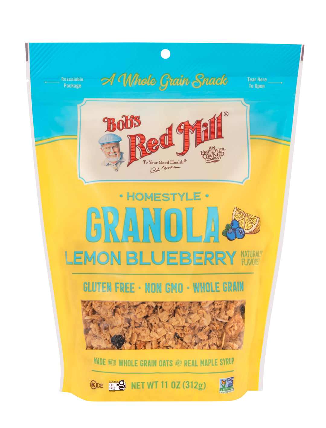 Bob's Red Mill Natural Foods Inc Lemon Blueberry Granola-11 oz.-6/Case