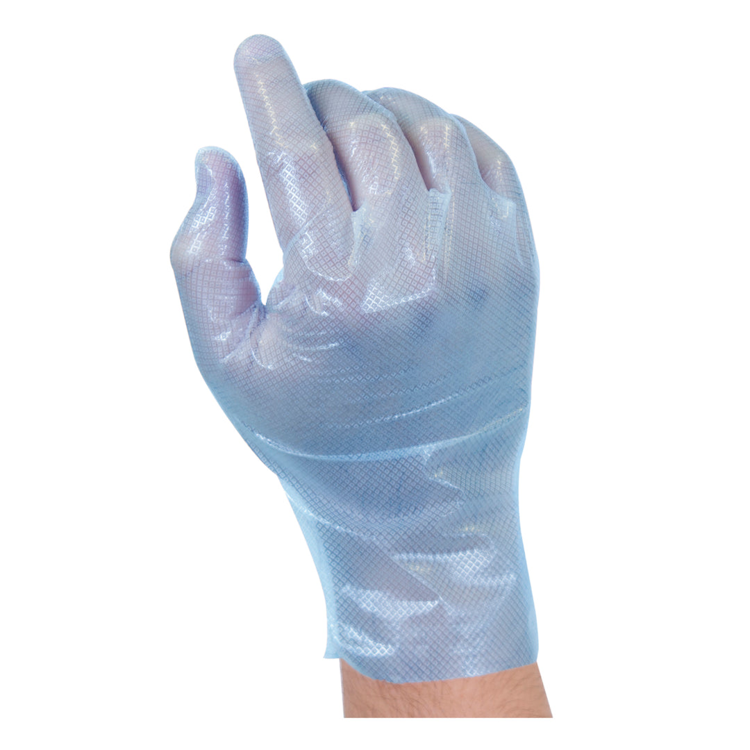 Grip Gards Glove Blue Stretch Large 10/100-100 Each-100/Box-10/Case