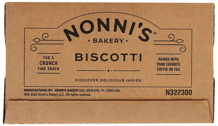 Nonni's Turtle Pecan Biscotti-6.88 oz.-6/Case