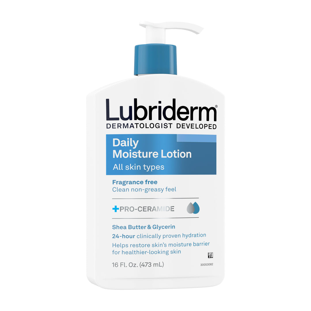 Lubriderm Daily Moisture Fragrance Free-16 fl oz.-3/Box-4/Case