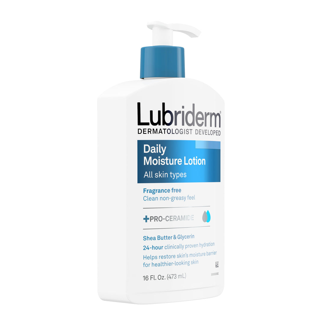 Lubriderm Daily Moisture Fragrance Free-16 fl oz.-3/Box-4/Case