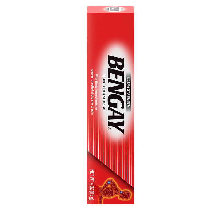 Bengay Ultra Strength Cream-4 oz.-6/Box-6/Case