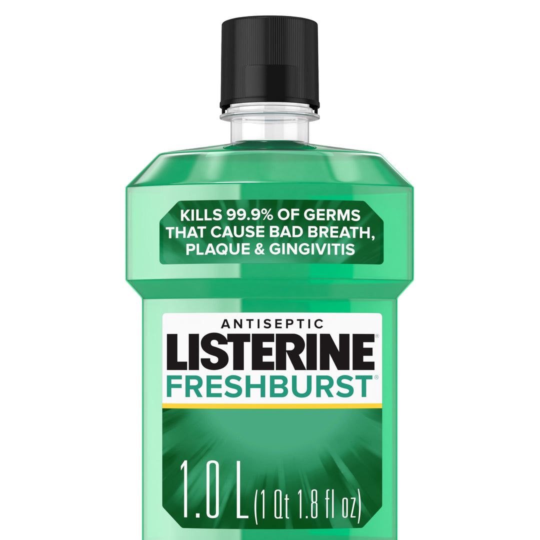 Listerine Antiseptic Freshburst Mouthwash-1 Liter-6/Case