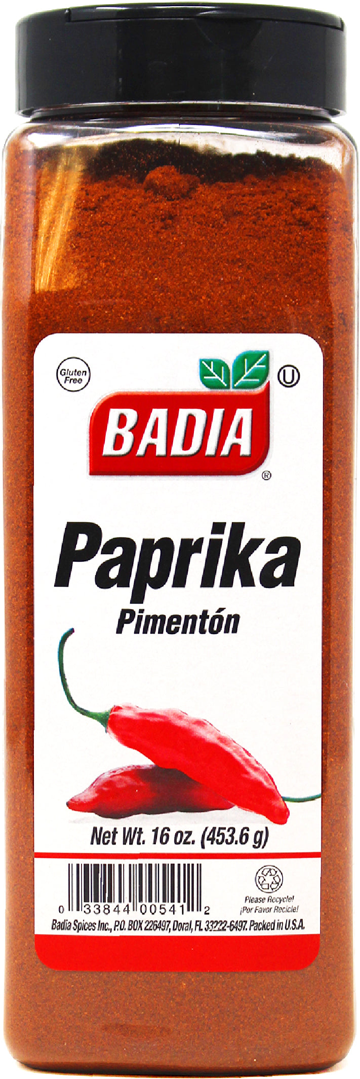 Badia Paprika-16 oz.-6/Case