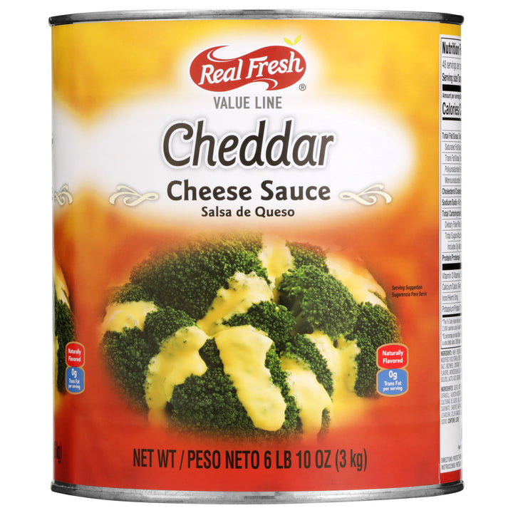 Real Fresh Cheese Sauce-6.63 lb.-6/Case