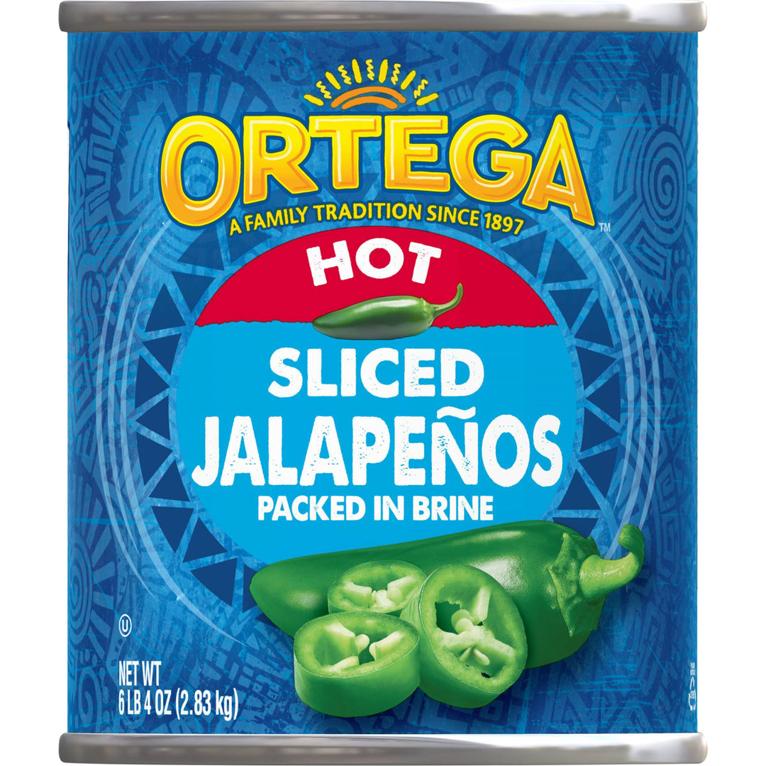 Ortega Sliced Jalapenos-96 oz.-6/Case