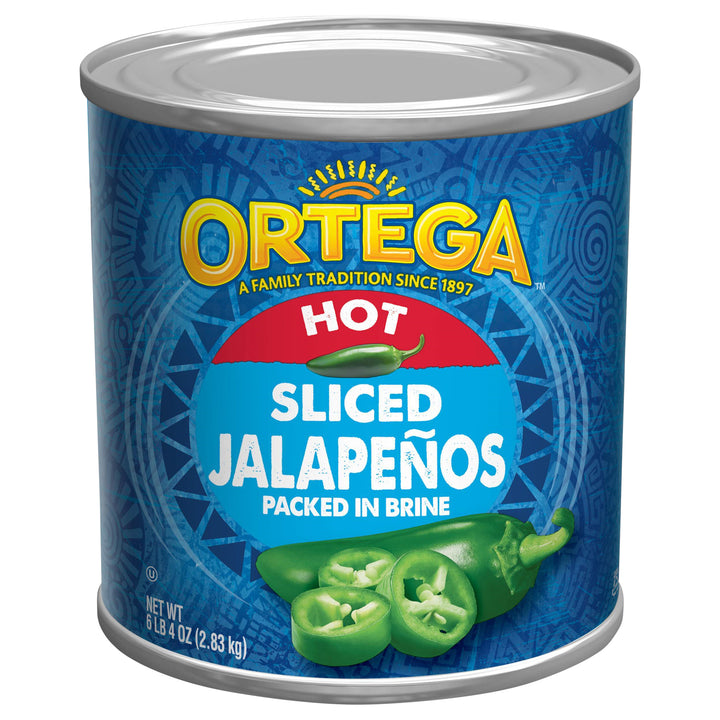 Ortega Sliced Jalapenos-96 oz.-6/Case