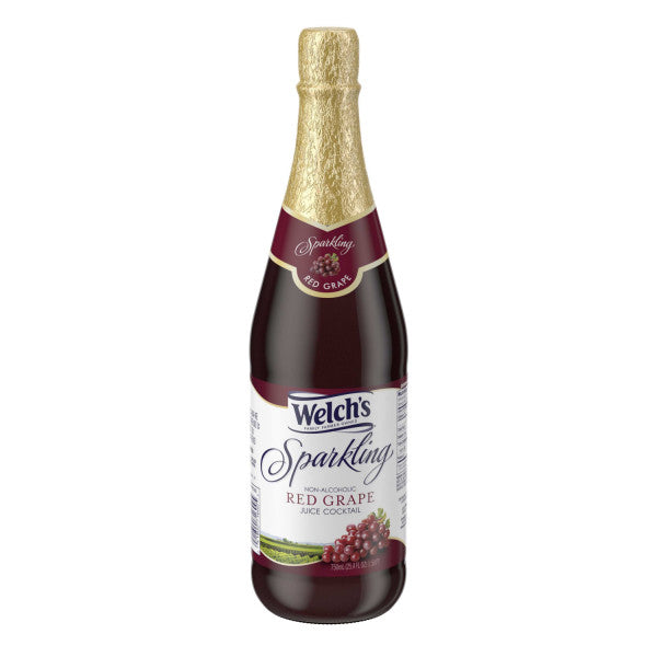 Welch's Sparkling Red Grape Juice-25.4 fl oz.-12/Case MPN