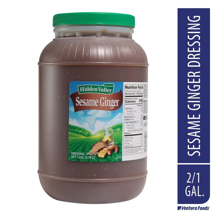 Classic Gourmet Sesame Ginger Dressing Bulk-1 Gallon-2/Case