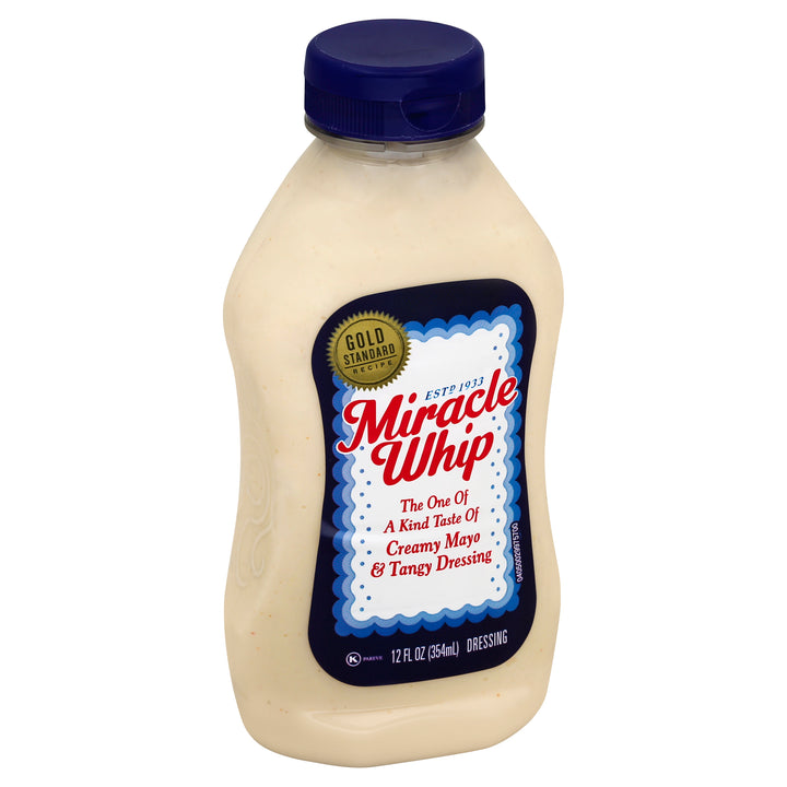 Miracle Whip Squeeze Mayonnaise Bottle-12 fl oz.-12/Case