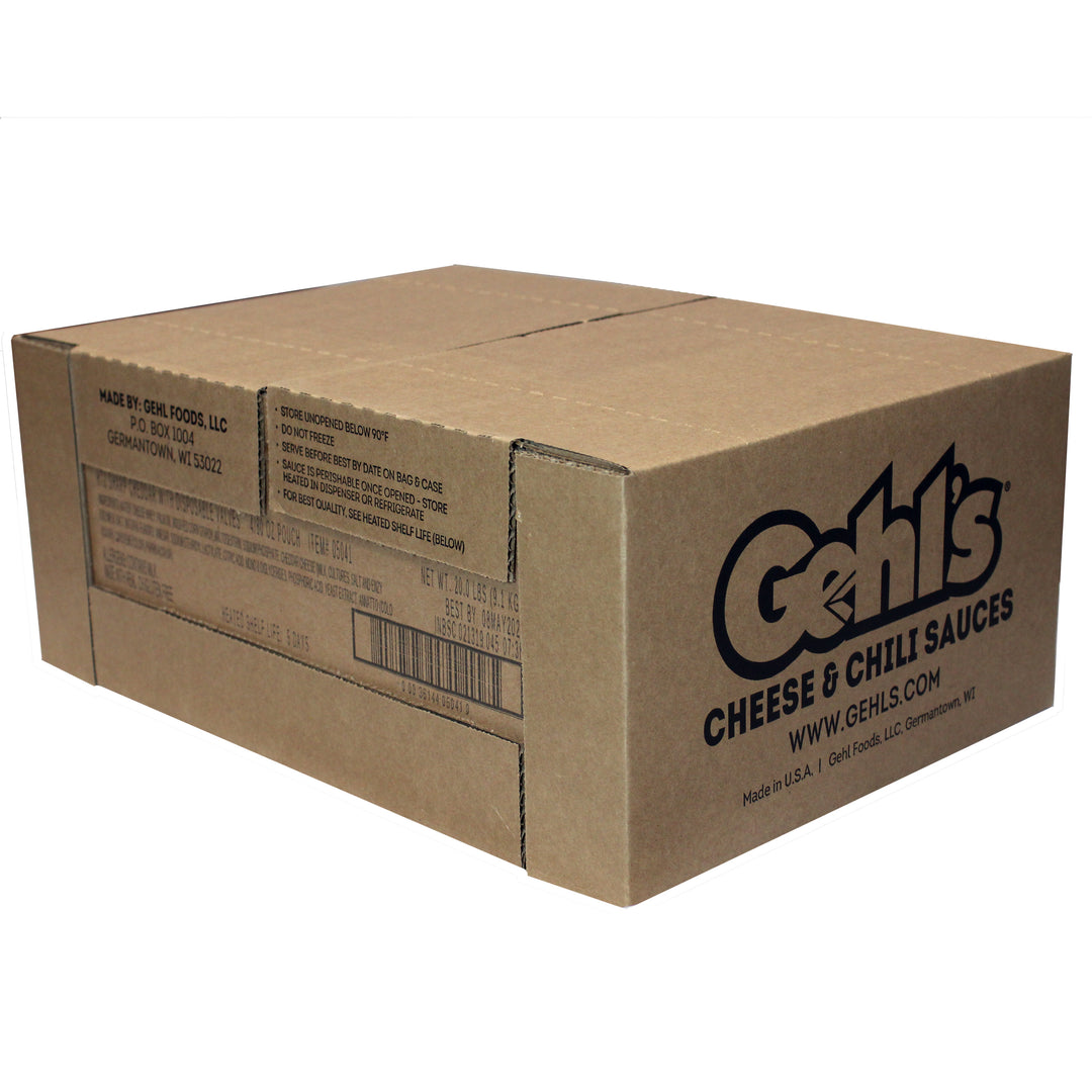 Gehl's Sharp Cheddar With Valves-80 oz.-1/Box-4/Case