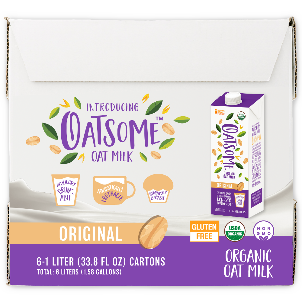 Oatsome Organic Oat Milk-1 Liter-6/Case