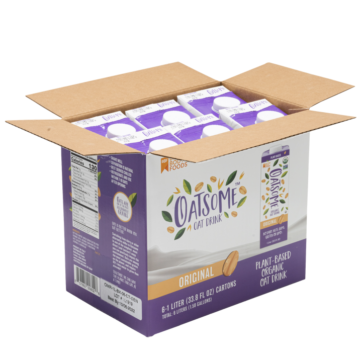Oatsome Organic Oat Milk-1 Liter-6/Case