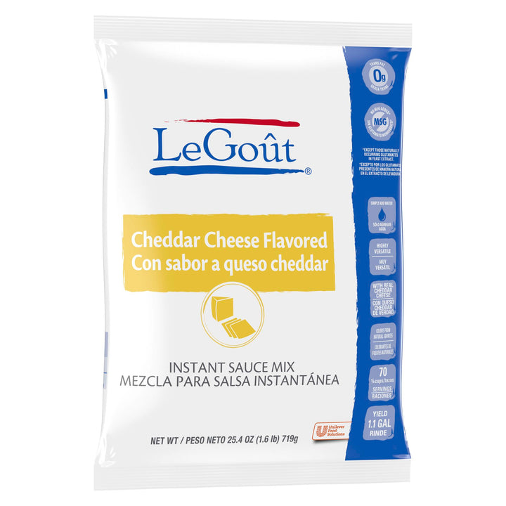 Legout Cheddar Cheeses Sauce-25.4 oz.-8/Case