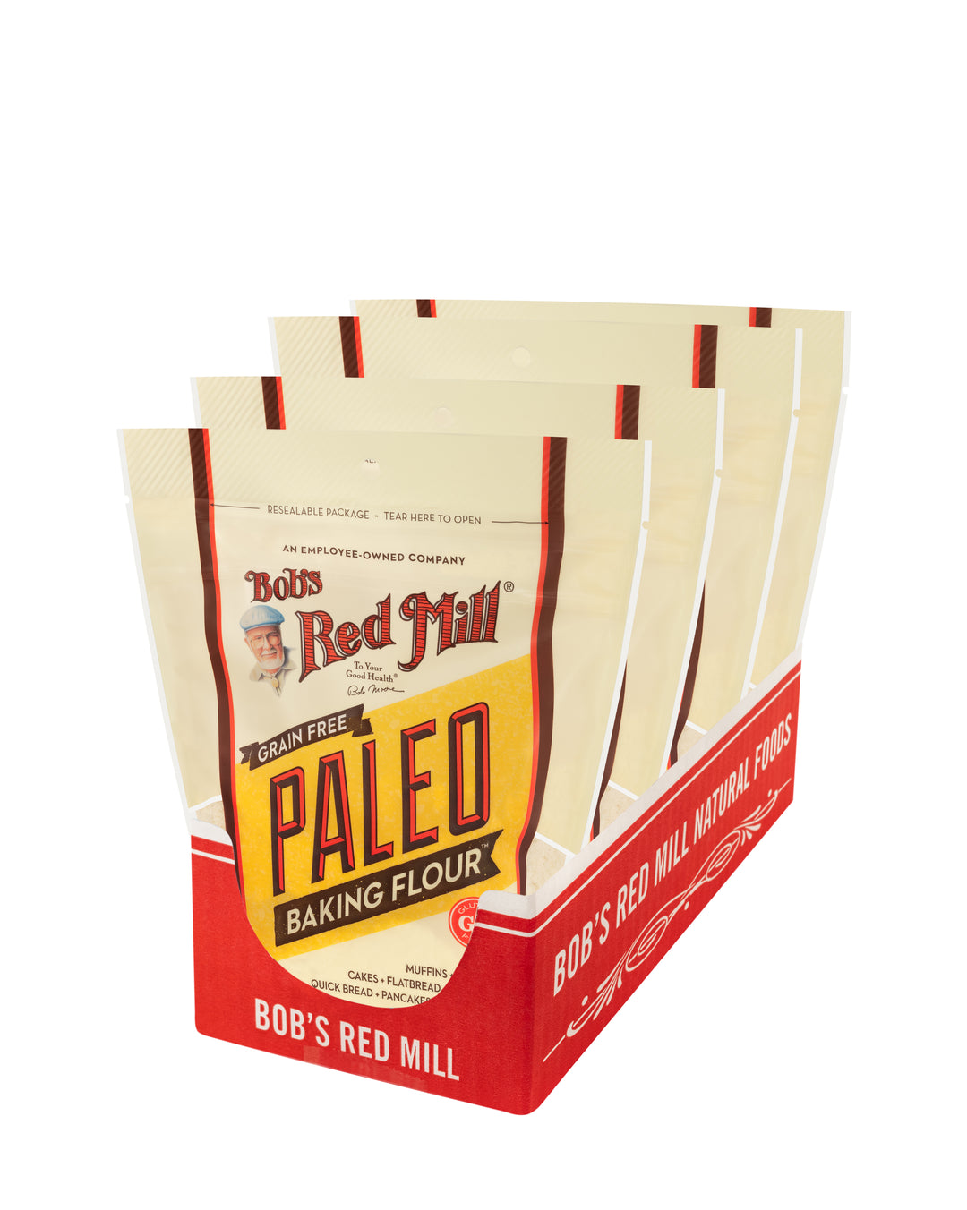 Bob's Red Mill Natural Foods Inc Grain Free Paleo Baking Flour-16 oz.-4/Case