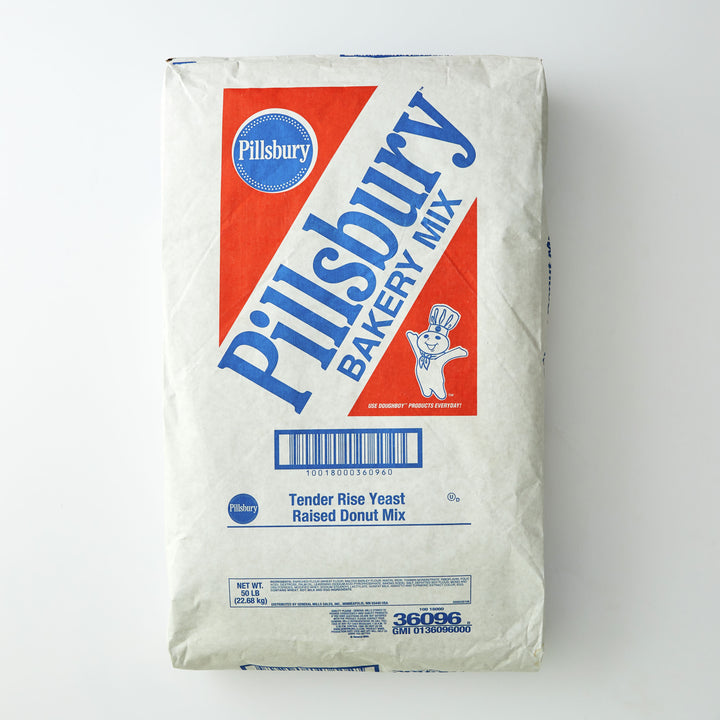 Pillsbury Donut Mix Tender Yeast Raised Donut-50 lb.-1/Case